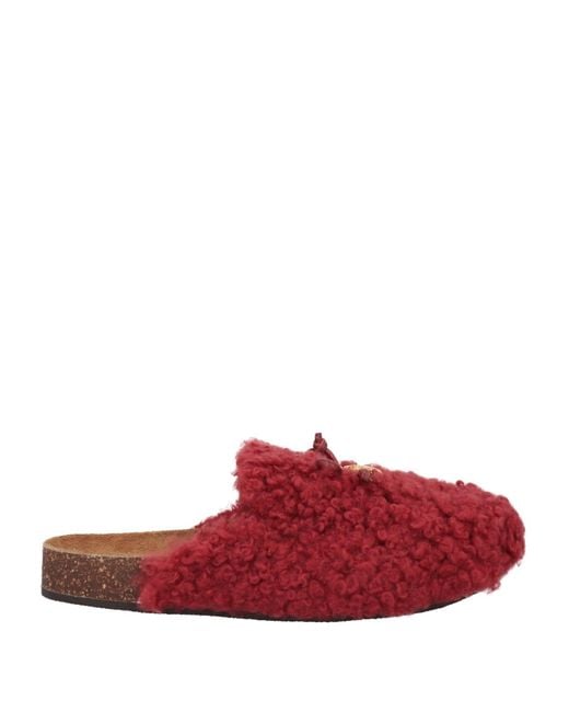 Tory Burch Red Mules & Clogs
