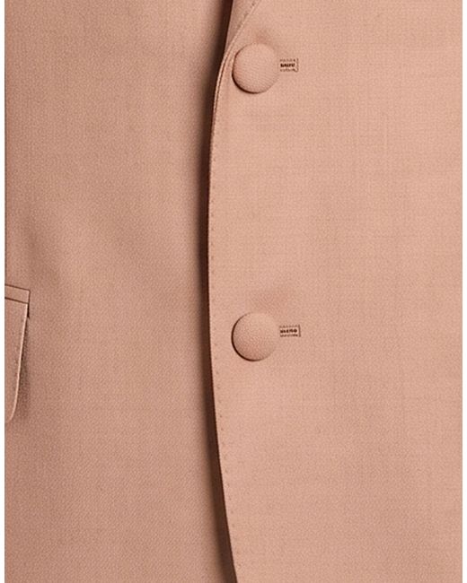 Caruso Natural Camel Blazer Wool for men