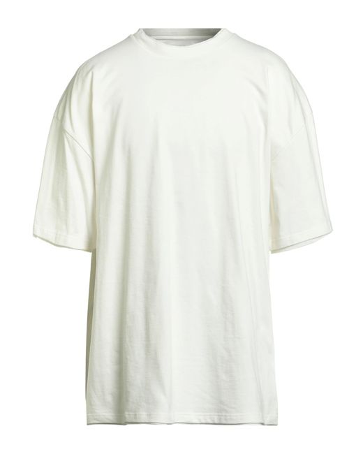 Jil Sander White Ivory T-Shirt Cotton for men