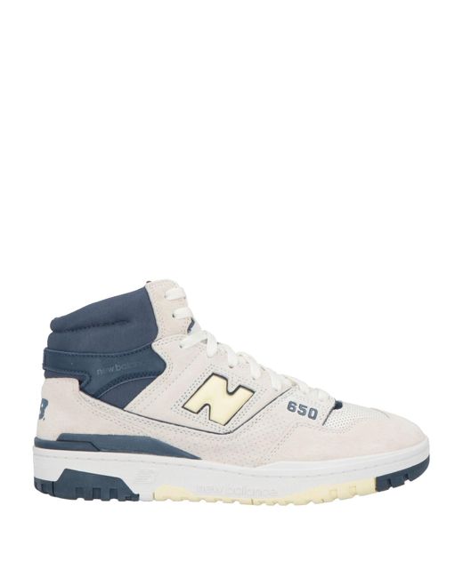 New Balance White Trainers for men