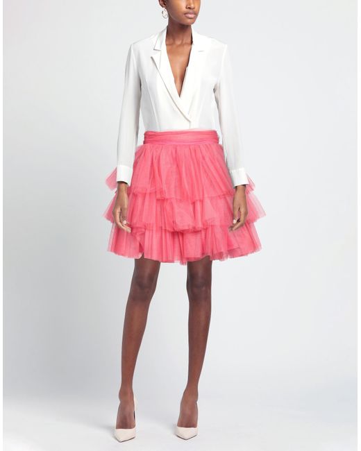 Pinko Pink Mini Skirt