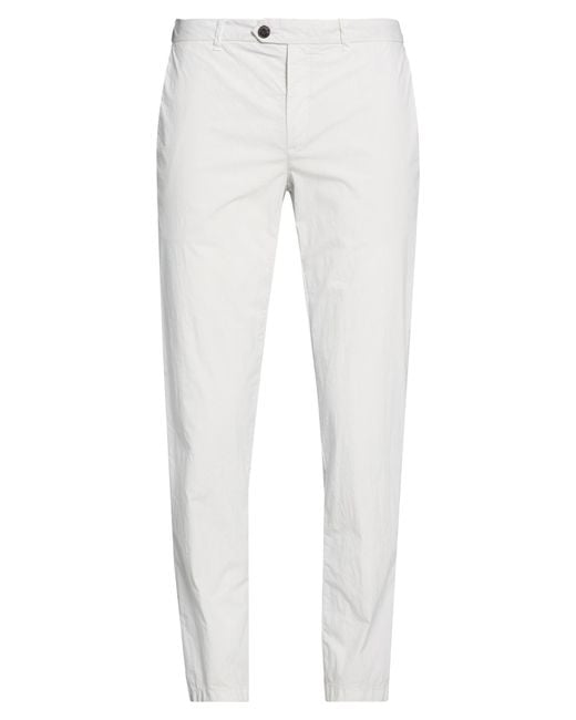 Roy Rogers White Pants Cotton, Polyamide, Elastane for men