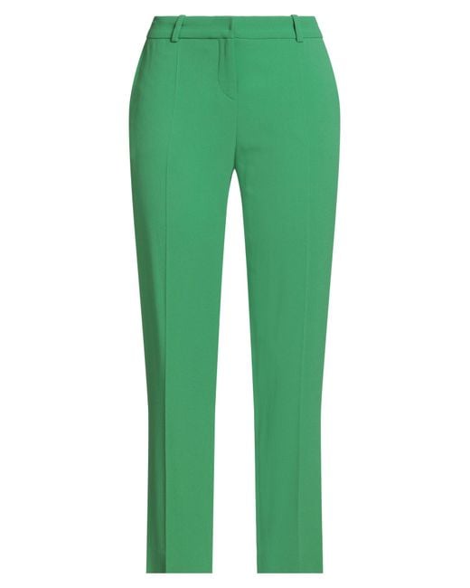 Paule Ka Green Pants Acetate, Viscose