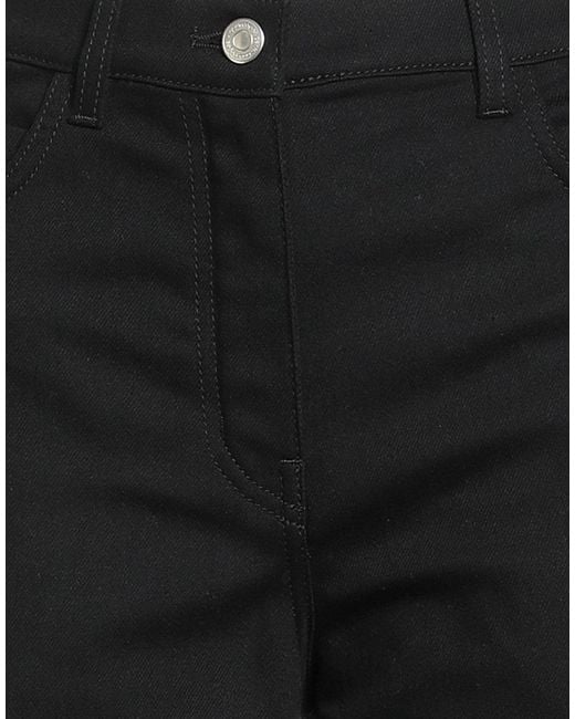 Courreges Black Jeans Cotton, Elastane