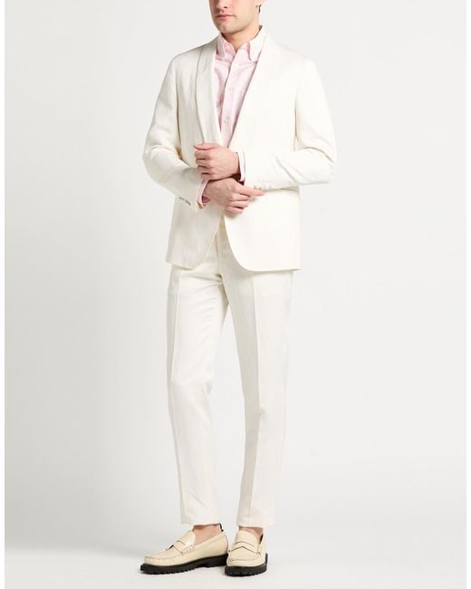 Caruso White Suit for men