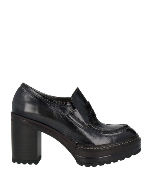 Pons Quintana Black Loafers Leather