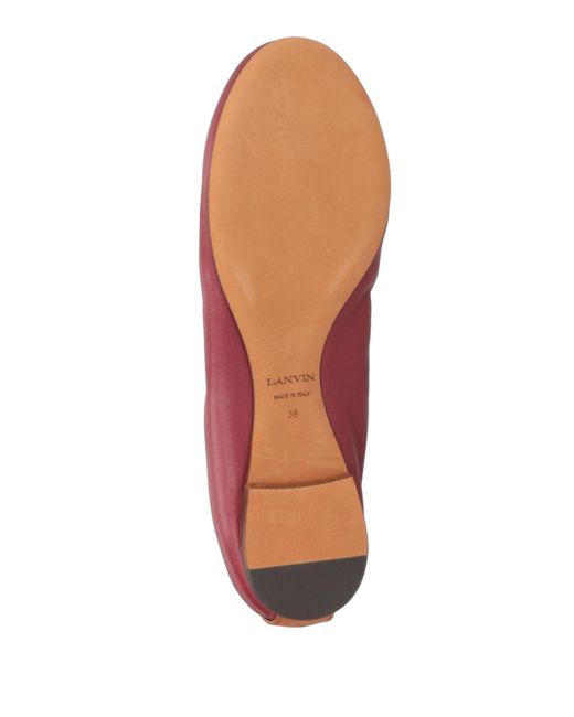 Lanvin Pink Ballet Flats