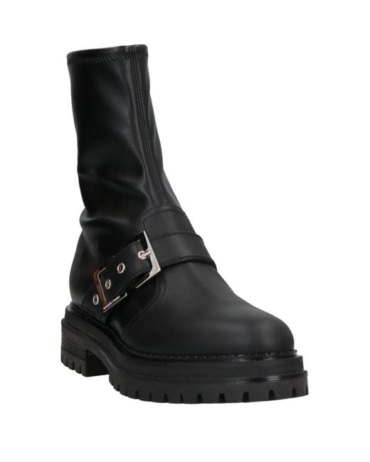 Sergio Rossi Black Ankle Boots