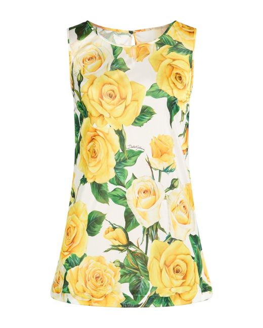 Dolce & Gabbana Yellow Top