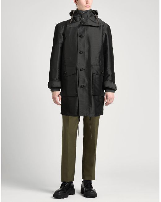 Abrigo Theory de hombre de color Black