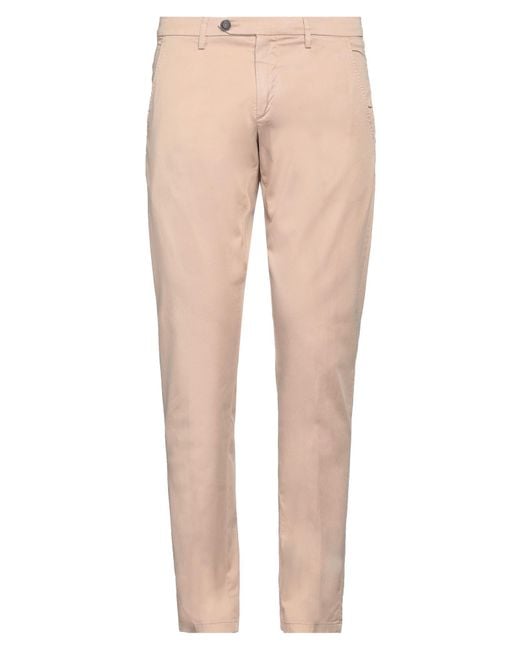 Roy Rogers Natural Camel Pants Cotton, Lyocell, Elastane for men