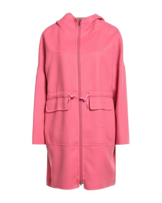 Herno Pink Overcoats & Trench Coats