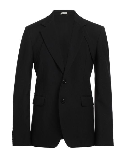 McQueen Black Blazer for men