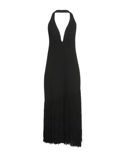 Proenza Schouler Black Midi Dress