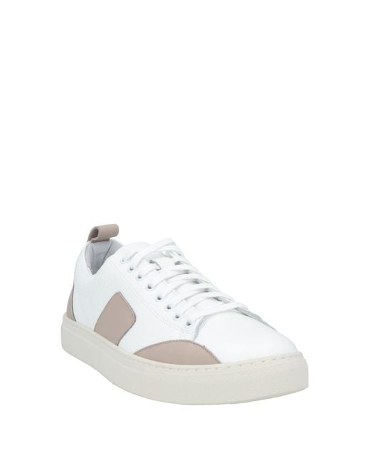Boglioli White Sneakers Leather for men