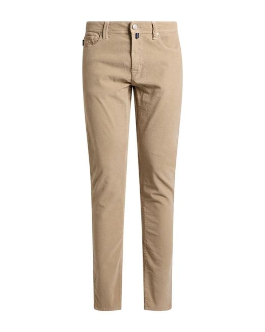 Tramarossa Natural Pants Cotton, Elastane for men