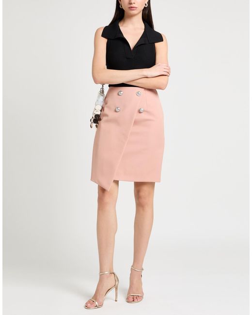 Balmain Pink Mini Skirt
