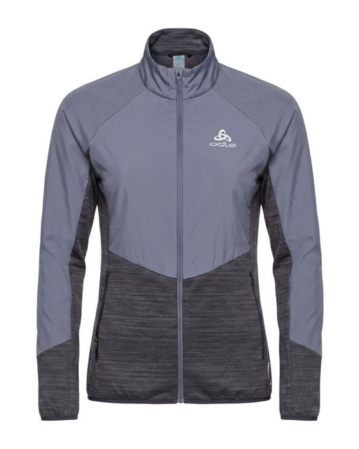 Odlo Blue Jacket Polyester, Elastane