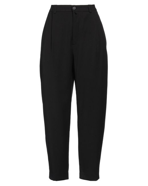 Drykorn Black Pants Polyester, Viscose, Elastane