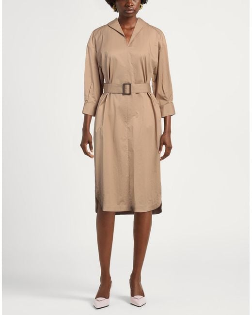 Peserico Natural Midi Dress