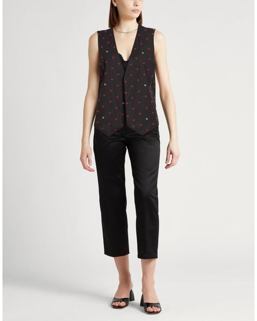 Alysi Black Tailored Vests