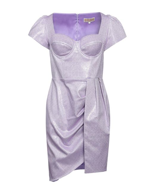 Kocca Purple Mini-Kleid