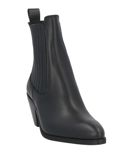 Semicouture Black Ankle Boots