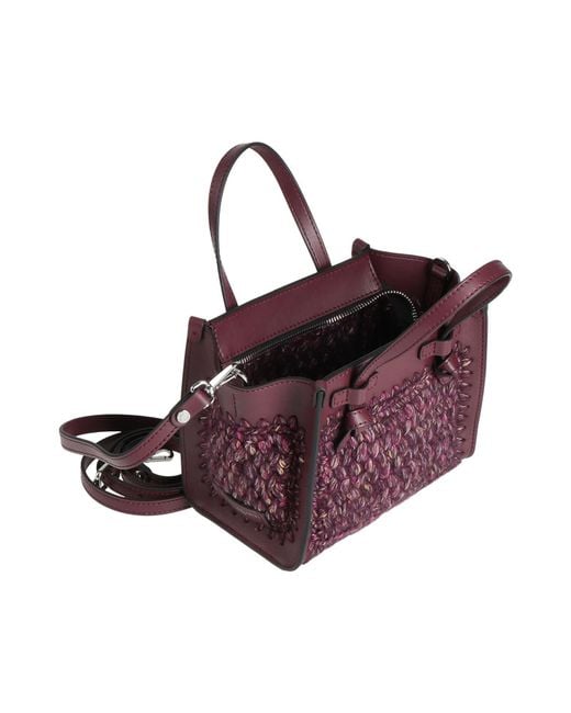 Gianni Chiarini Purple Handbag