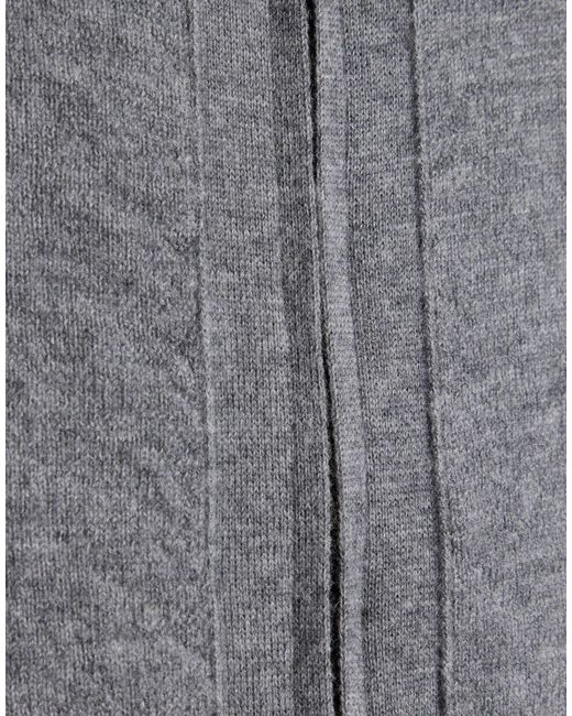 Alpha Studio Gray Cardigan Wool for men