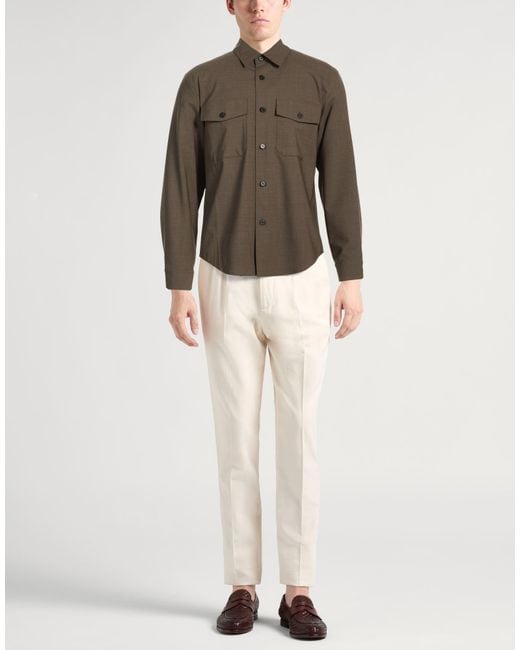 Camisa Theory de hombre de color Green