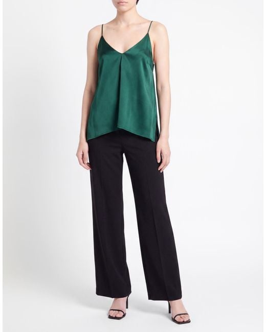 Carla G Green Dark Top Acetate, Viscose, Elastane