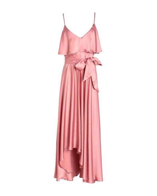 Gaelle Paris Pink Maxi-Kleid