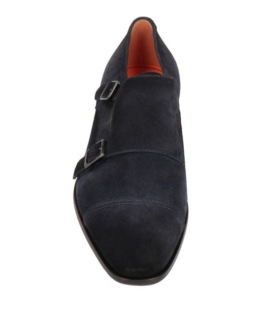 Santoni Blue Loafers for men