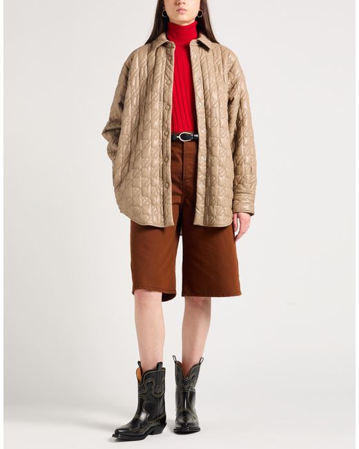 MSGM Brown Puffer