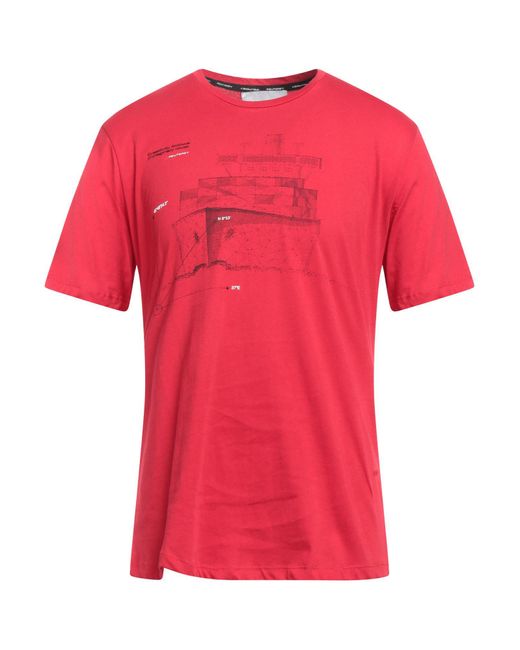 Peuterey Red T-shirt for men