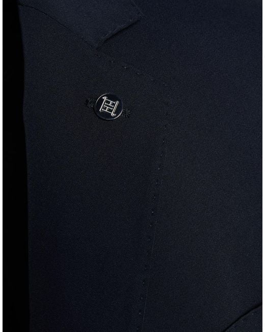 Herno Blue Midnight Suit Polyester, Elastane for men
