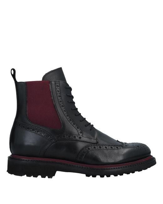Marechiaro 1962 Black Ankle Boots for men