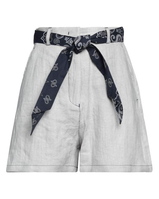 Emporio Armani Gray Shorts & Bermuda Shorts