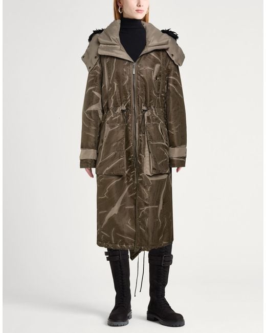 Masnada Brown Coat Polyamide
