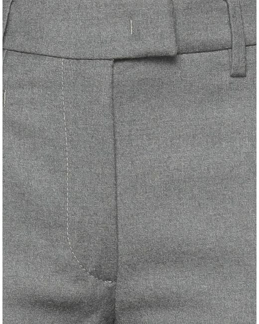 Dondup Gray Pants Virgin Wool, Elastane