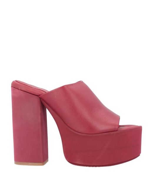 PALOMA BARCELO Womens Pink Lug Sole 2-1/2