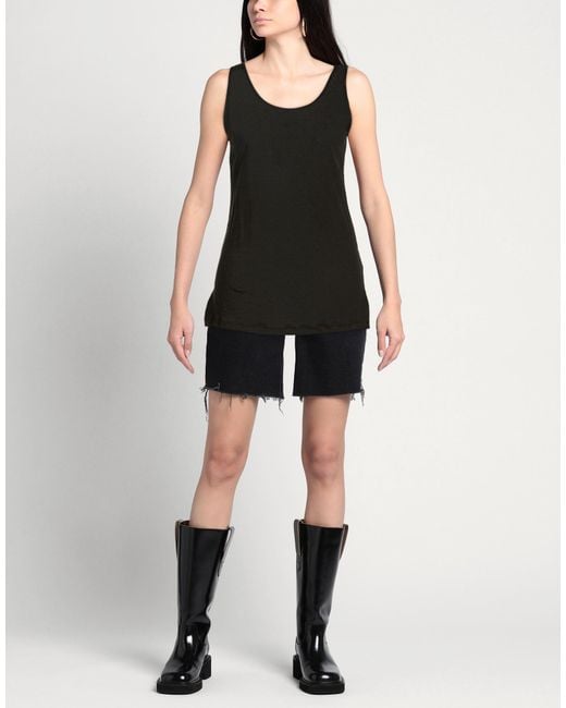 Aragona Black Tank Tops