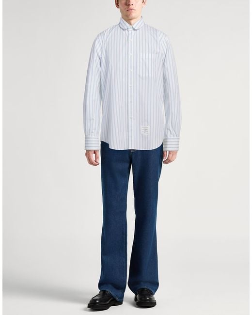 Camisa Thom Browne de hombre de color White