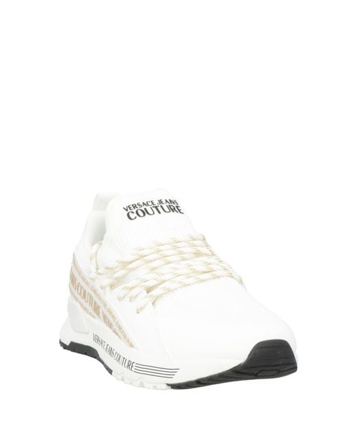 Versace Jeans Couture White Trainers