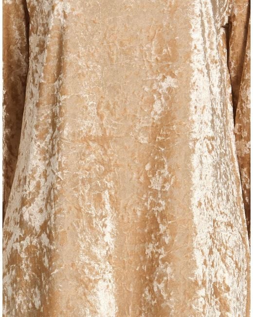 Niu Natural Mini Dress Polyester, Elastane