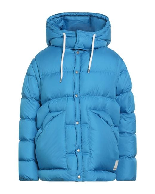 Emporio Armani Blue Midnight Puffer Polyester for men