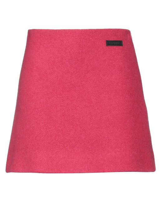 Ganni Pink Mini Skirt