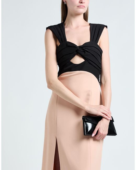 Jijil Pink Blush Maxi Dress Polyester, Elastane