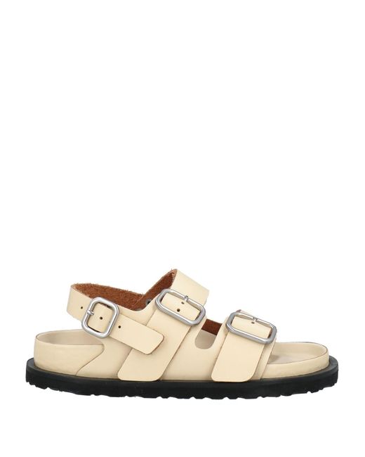 Jil Sander x Birkenstock White Sandals