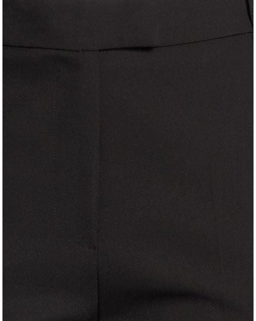 Yes Zee Black Pants Polyester, Elastane
